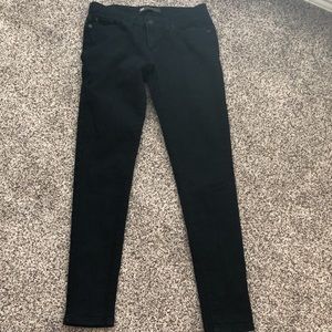 Levi 535 Black skinny jeans